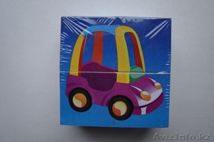 КУбики в картинках 4 шт в наборе #443819