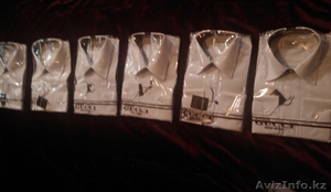 Продам фирменные,  брендовые белые рубашки #464721