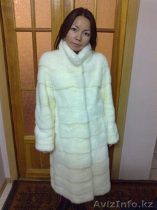 Шуба норковая новая размер 44 светлая #512711
