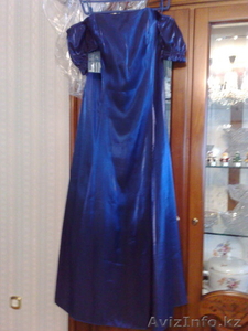 Вечернее платье,  синее,  пр-во Москва #505987