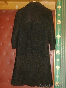 Продам Шубу каракуль. Черная. Длинная. Воротник шалевый.  #514956