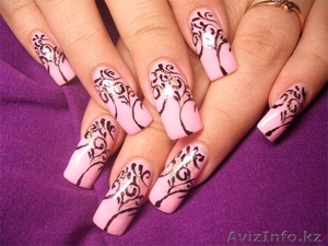 Наращивание волос, маникюр, педикюр(с выездом мастера на дом) #509158