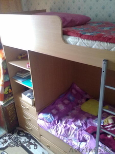 Двухяросная детская кровать! #555902