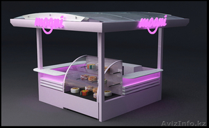 киоск разборный со встроенным холодильником #526503