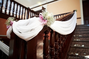 оформление свадеб тканью и цветами #534239