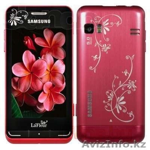 Продам телефон Samsung Wave 723 La Fleur  диагональю 3.2,  камера 5 Mpx вспышка 3 #570219