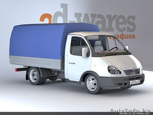 Услуги газель бортовой в астане #587437