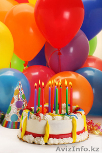 Воздушные шары. Яркие гелиевые шарики в Алматы. #590324