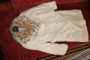 Продам норковую,  белую шубу #586260