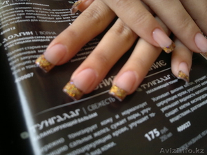 Наращивание ногтей американским акрилом #608745