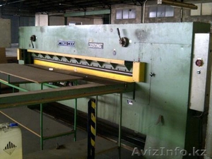 Ножницы (ГИЛЬОТИНА) для пакетного раскроя ШПОНА - бывший в употреблении #627879