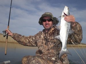 Рыбалка на Балхаше на рыболовной базе