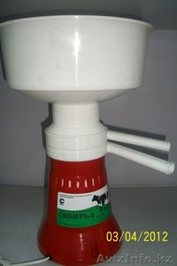 Сепаратор электрический «Сибирь-2»,  электросепаратор,  сливкоотделитель #609354