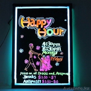 Рекламные светодиодные флэш-доски #629073