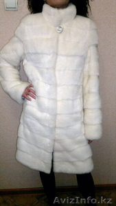 Новая норковая шуба,  молочного цвета #648165