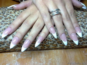 Наращивание ногтей акрилом #645944