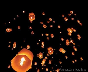 запуск небесных фонариков #669951