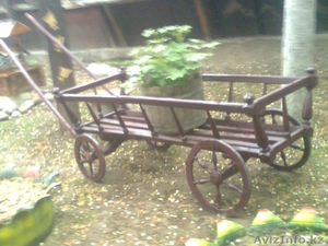 деревянная телега #673427