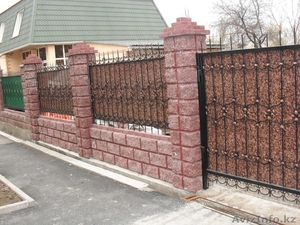 Заборный  блок- 