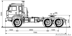 Камаз 44108,  тягач #684026
