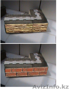 энергосберегающие полистиролбетоные блоки с термовкладышем #547890