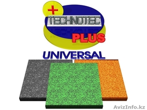 Напольное покрытие из резиновой крошки в виде плит TECHNOTEC PLUS UNIVERSAL #259938