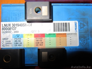 Реализуем твердосплавные пластины  для обточки колёсных пар: LNUX301940SN-DM;  92 #686100