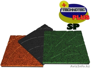 Напольное покрытие из резиновой крошки в виде плит TECHNOTEC PLUS SP #259945