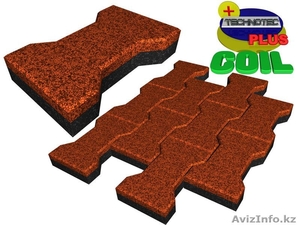 Напольное покрытие из резиновой крошки TECHNOTEC PLUS COIL  #259948