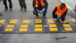 Искусственная дорожная неровность в Казахстане #705399