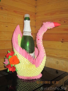 Пара свадебных лебедей. #702526