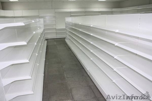 Стеллажи для магазинов,  пристенные стеллажи,  горки. #733428