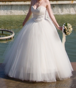 Продам изысканное свадебное платье цвета айвори #737715