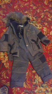 зимний детский костюм-двойка #762049