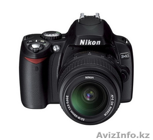 Продам зеркальный фотоаппарат Nikon D40 #754117
