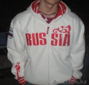 Толстовка белая Россия #756616