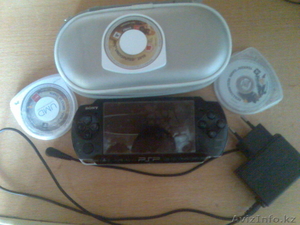 PSP 3008 + 3 игры + Чехол +футляр. #756819
