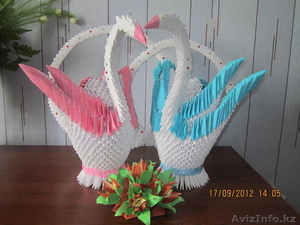 Свадебные лебеди для украшения стола #757240