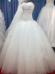 Продам красивое свадебное платье ПЛЮС подарок #777746