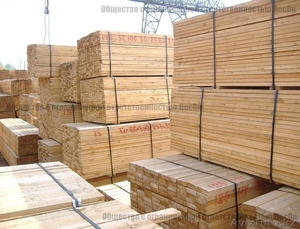 Пиломатериал,  обрезная доска с Сибири,  сосна,  ель,  0-4 сорт #778809