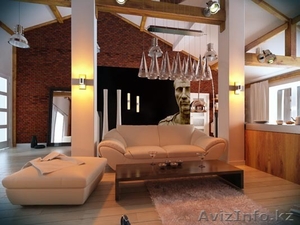 Интерьер в стиле «лофт» #784758