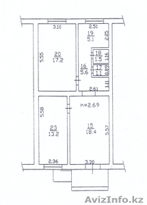 Офисное помещение Жамбыла - Манаса #796208