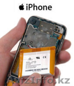 Замена аккумулятора iPhone в Алматы,  Батарейка для IPHONE 3G, 3Gs, 4G, 4S, 5 Алматы #788768