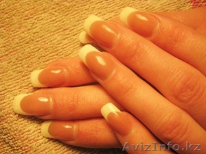 Профессиональное наращивание ногтей в Алматы!!! Недорого!!!  #809138