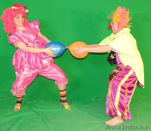 Клоун Стёпка и Клоунесса Конфетка на детский праздник!На Дом!На корпоратив! #810492