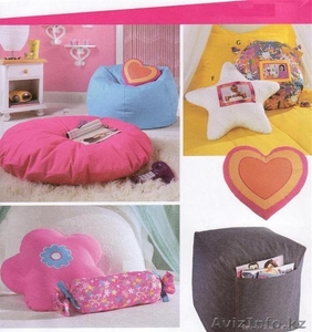 Удобные кресла-мешки разной формы дешево #807564