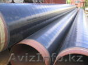 Трубы стальные с наружным трехслойным покрытием на основе экструдированного поли #801916