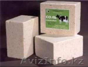 Комбикормовая Соль лизунец в блоках по 3 кг. #829847