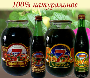 Натуральные напитки из плодов Шиповника и 