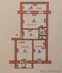 Элитная квартира с Дизайнерским ЕВРОремонтом #827011